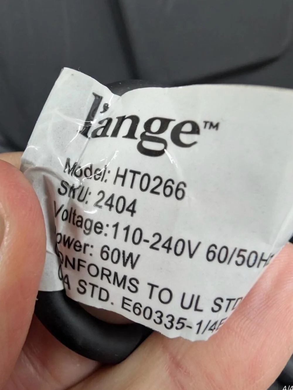 L'ange Curler Wand Rose Gold 1.2” Barrel